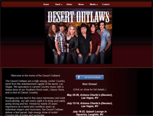 Tablet Screenshot of desertoutlaws.com